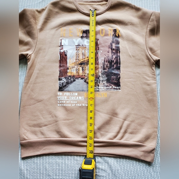 NYC mens Crewneck Pullover Size Large - Picture 4 of 5